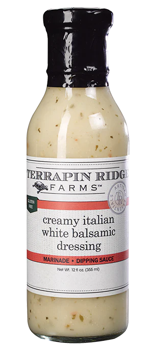 Creamy Italian White Balsamic Dressing