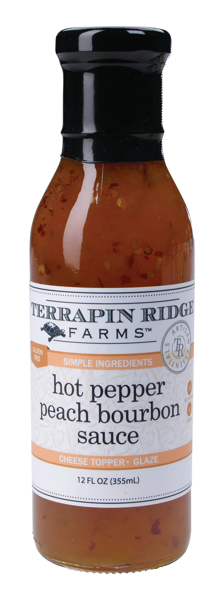 Hot Pepper Peach Bourbon Sauce