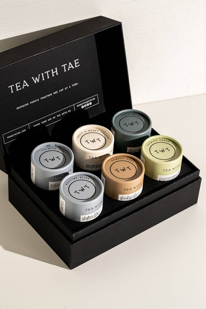 The Best Sellers - Tea Bento Box (6-Pack) - Tea Gift Set