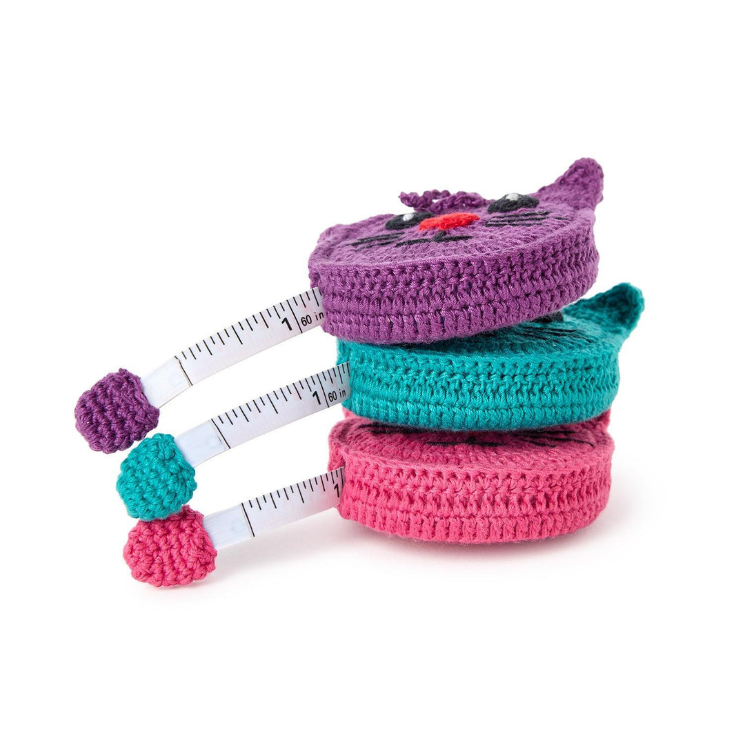 Crochet Knit Cat Measuring Tape