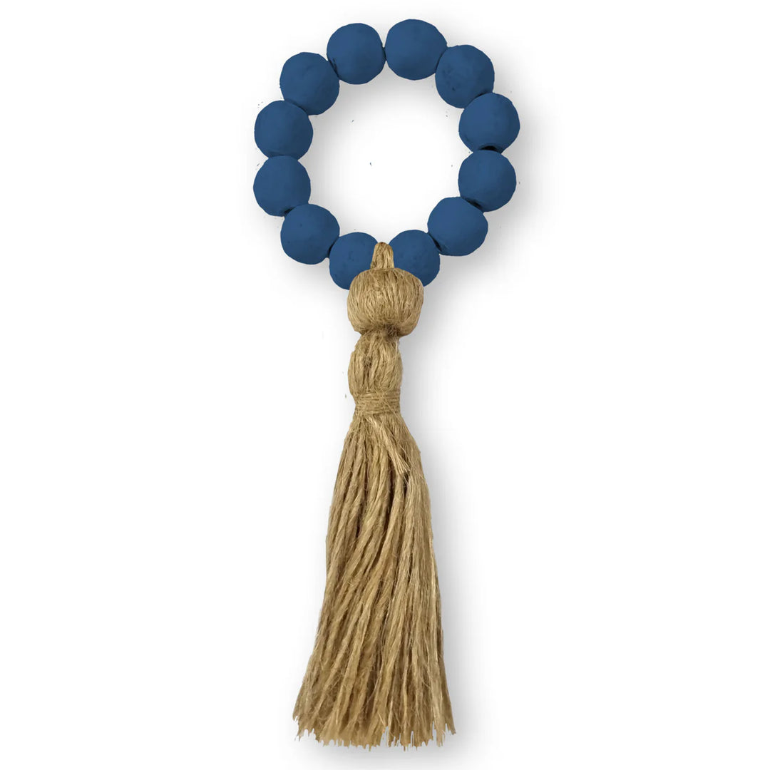 Terracotta Beads with Jute Napkin Ring