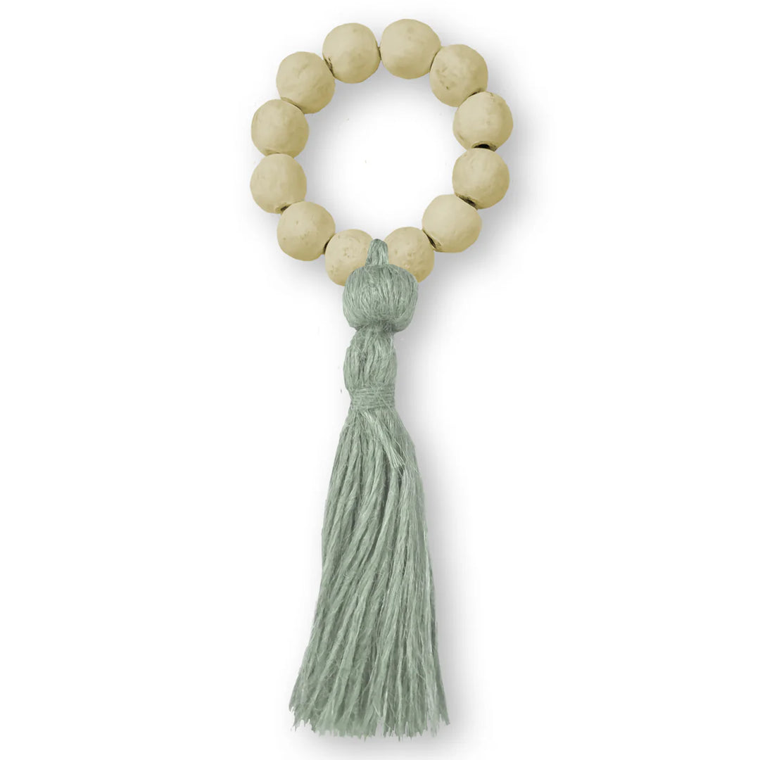 Terracotta Beads with Jute Napkin Ring