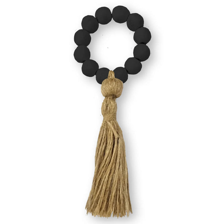 Terracotta Beads with Jute Napkin Ring