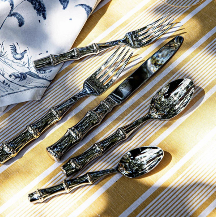 Bamboo 5 Piece Place Setting - Polished