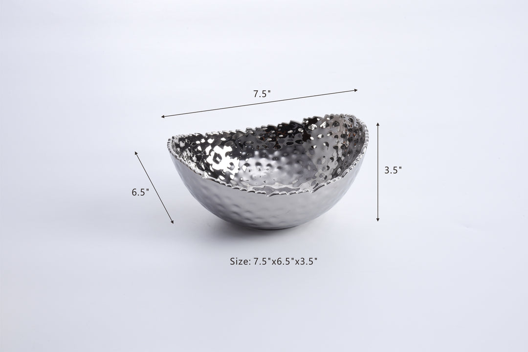Millennium Silver Oval Bowl