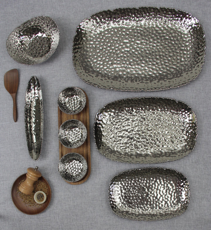 Millennium Silver Oval Bowl