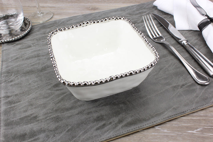 Salerno Square Cereal / Soup Bowl