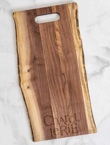 Live Edge Walnut Charcuterie Board - 24" x 12"