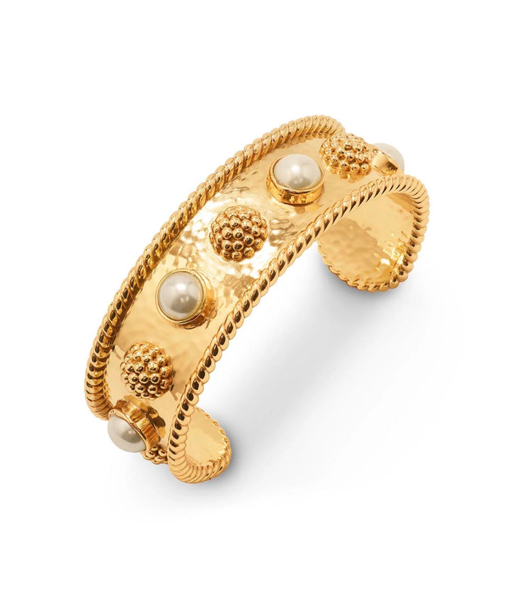 Berry Gem Cuff - Pearl