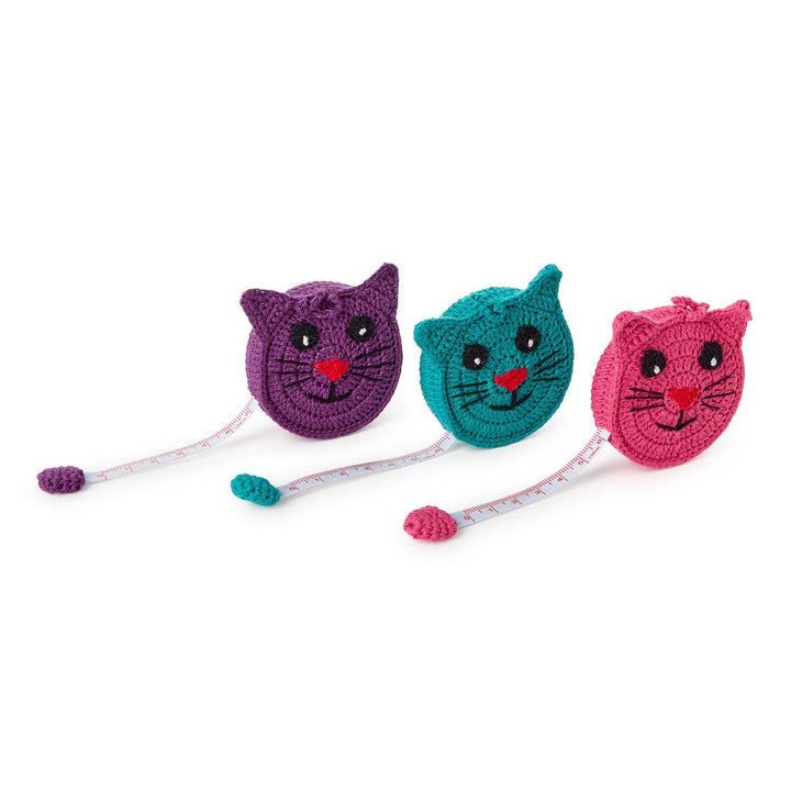 Crochet Knit Cat Measuring Tape