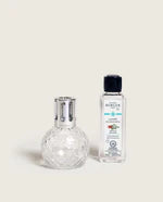 Disco Clear Fragrance Lamp Gift Set with Festive Fir
