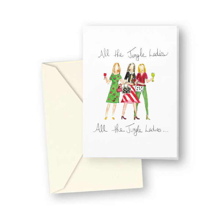 All the Jingle Ladies Enclosure Cards | Pack of 4