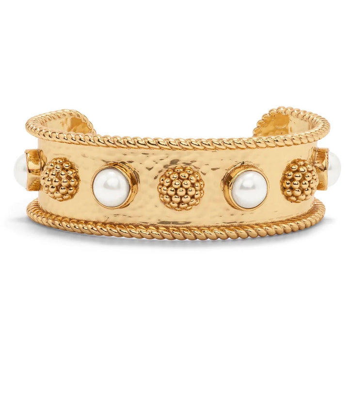 Berry Gem Cuff - Pearl