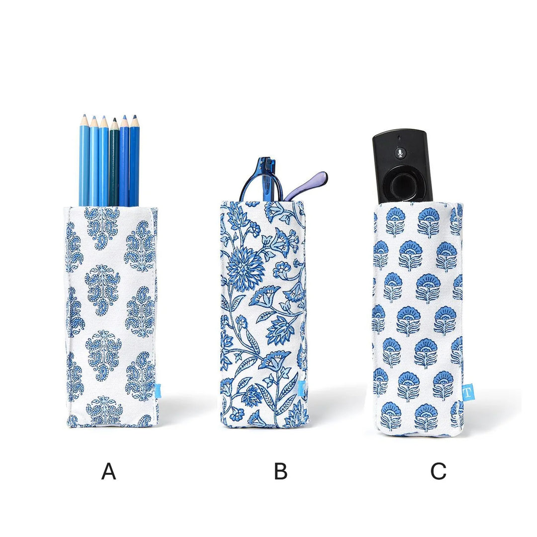 Blue Block Eyeglass Holder