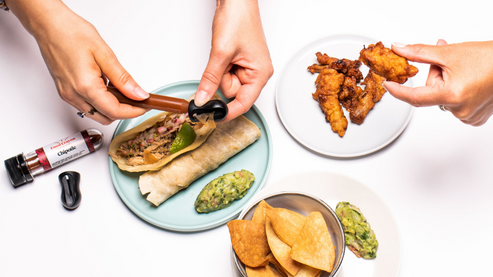 Chipotle Food Crayon