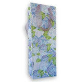 Hydrangea Paper Wine Bag