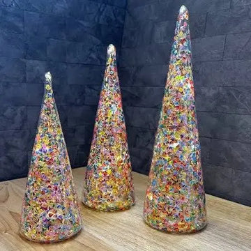 LED Multicolor Sequin Tree
