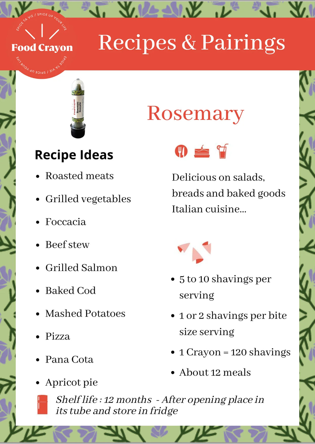 Rosemary Gift Box (incl. sharpener)