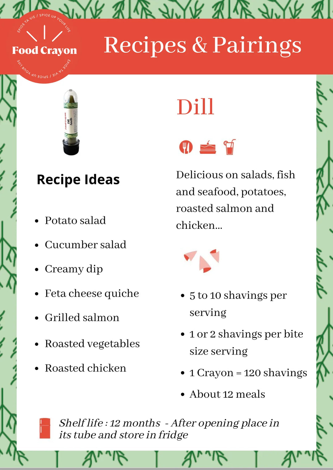 Dill Gift Box (incl. sharpener)
