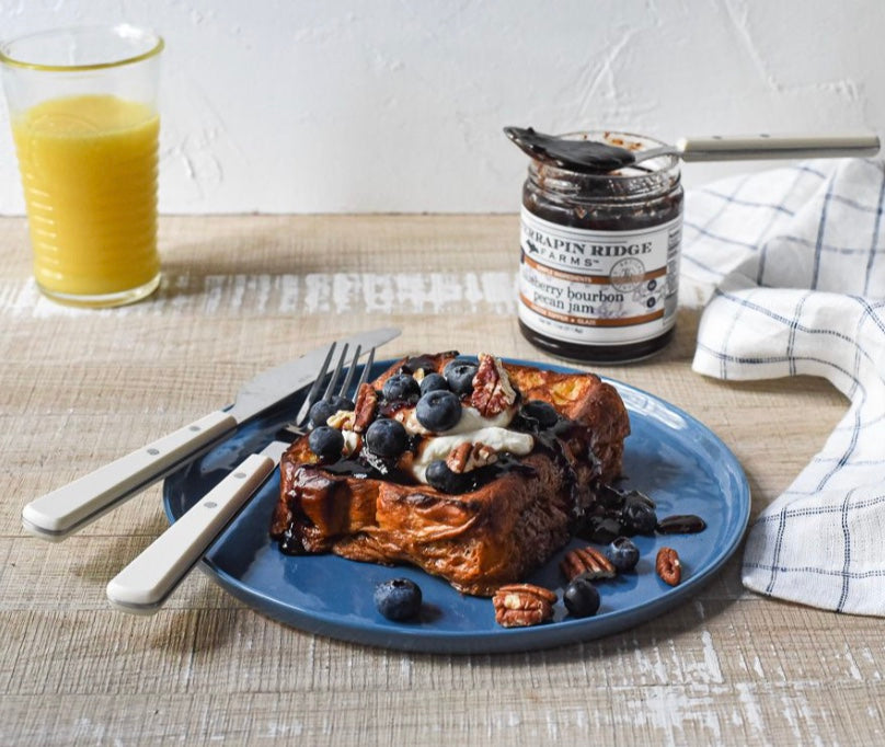 Blueberry Bourbon Pecan Jam