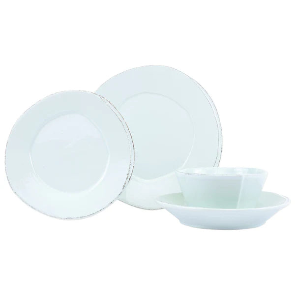 Vietri Lastra Four-Piece Place Setting