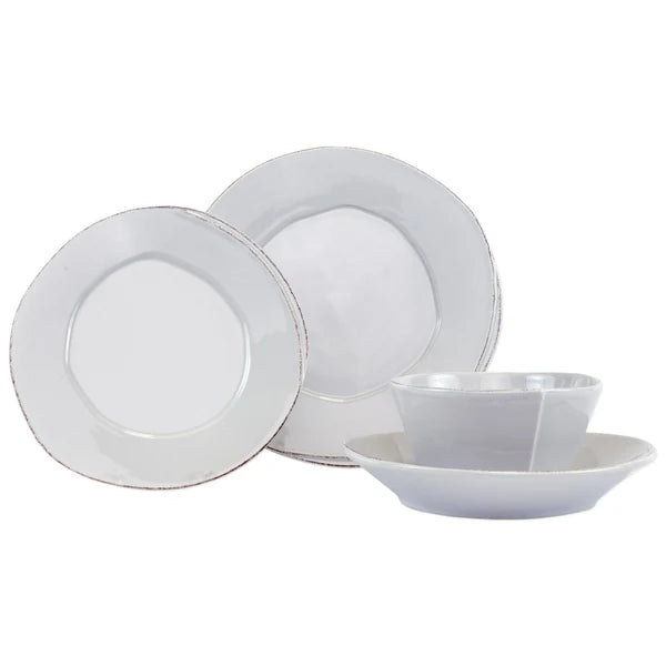 Vietri Lastra Four-Piece Place Setting
