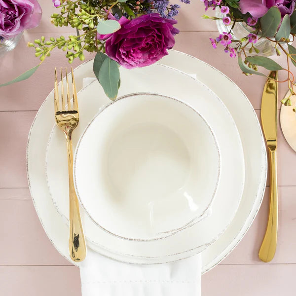 Vietri Lastra Four-Piece Place Setting