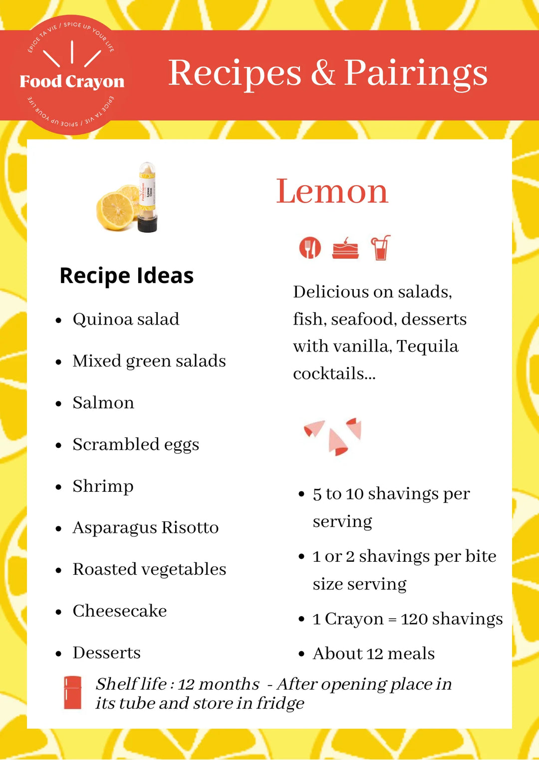 Lemon Gift Box (incl. sharpener)