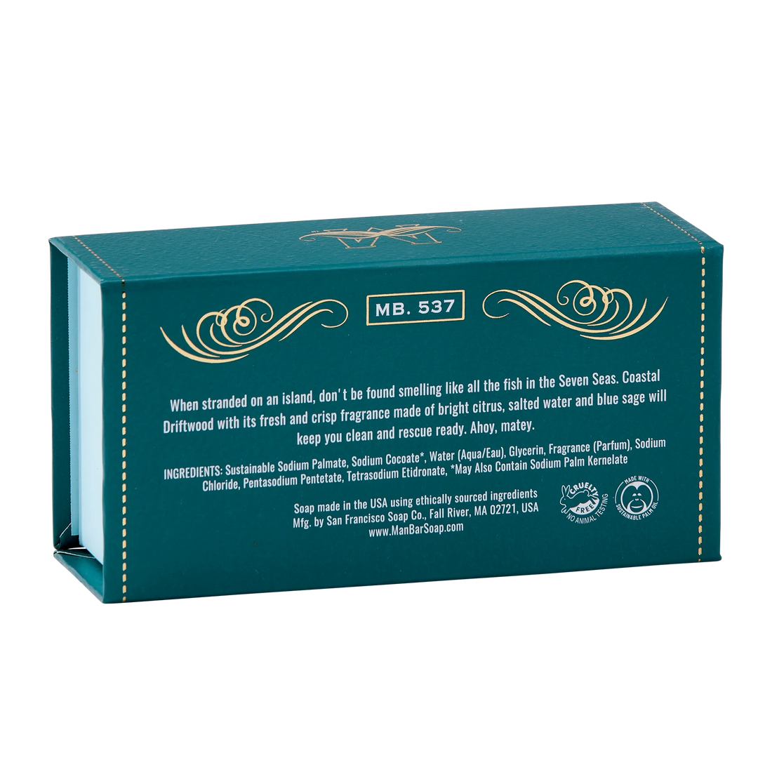 Man Bar - Coastal Driftwood Man Bar