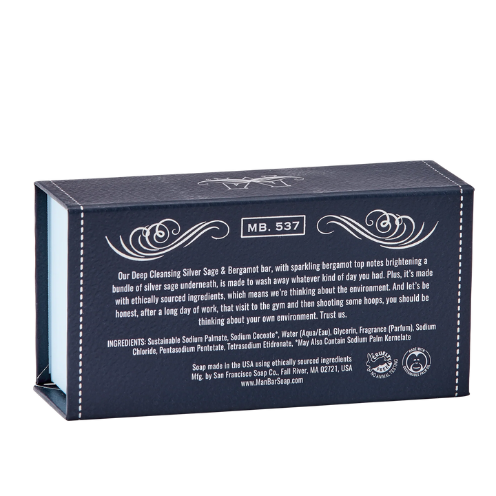 Man Bar - Deep Cleansing Silver Sage & Bergamot