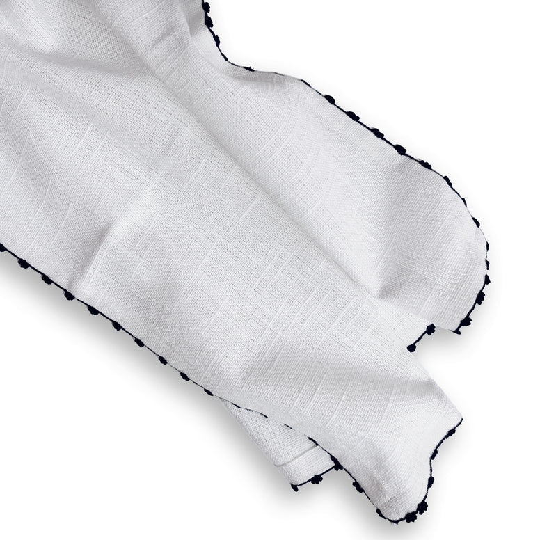 Knotted Edge Cotton Napkin