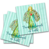 Friends are Angels Cocktail Napkins
