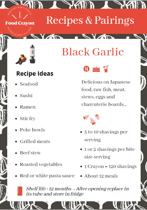 Black Garlic Gift Box (incl. sharpener)