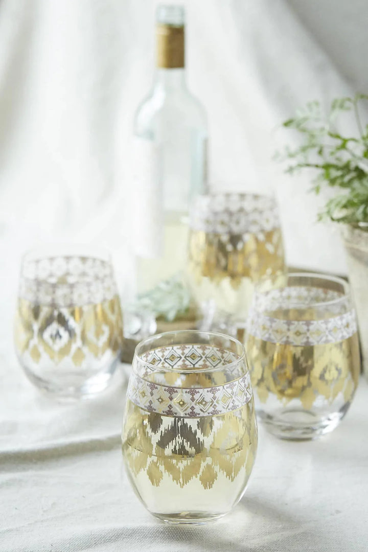 Patina Vie White Twist Stemless