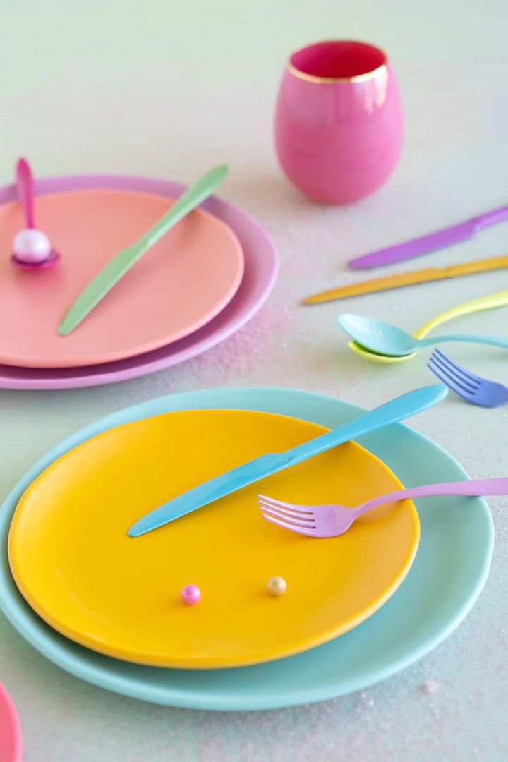 Rainbow Dinner Plate, Melamine, 11"
