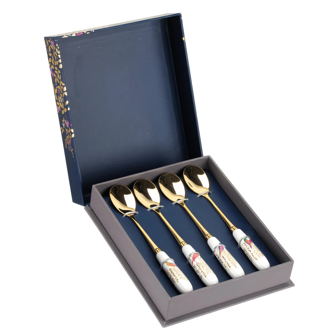 Sara Miller Teaspoons S/4