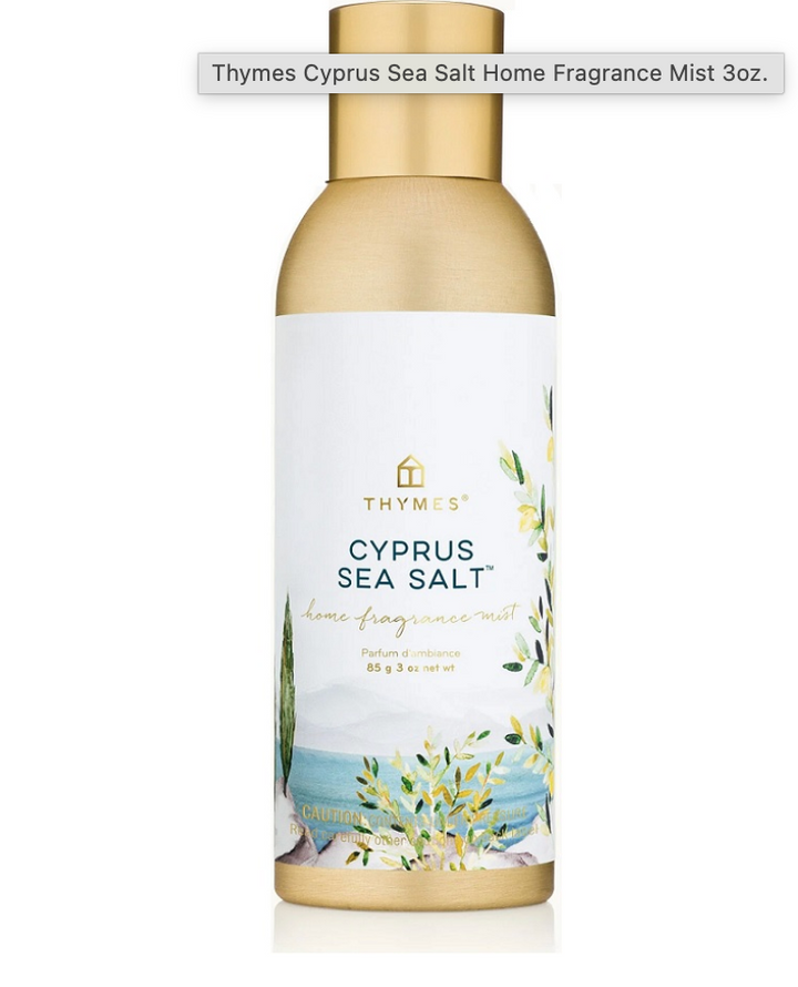 Cyprus Sea Salt Home Fragrance Mist