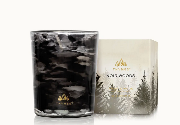 Noir Woods Votive Candle