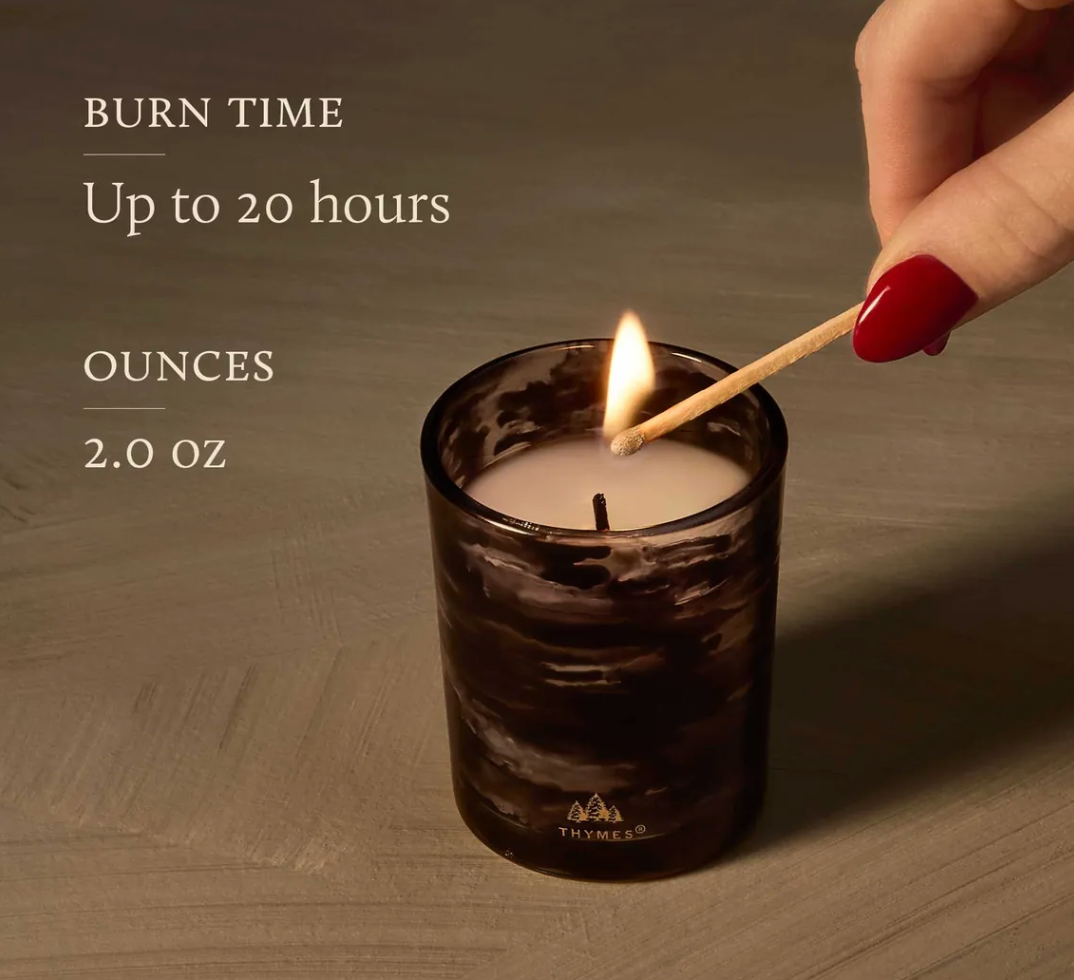 Noir Woods Votive Candle