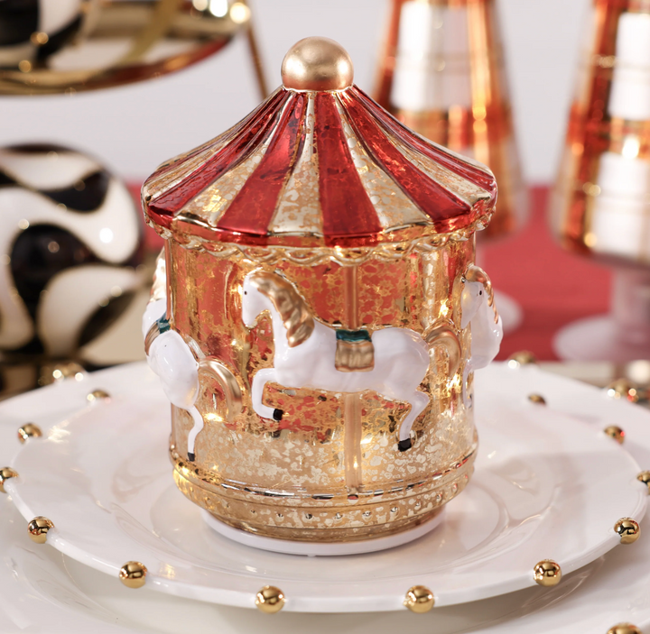 Sparkle Spin LED Carousel