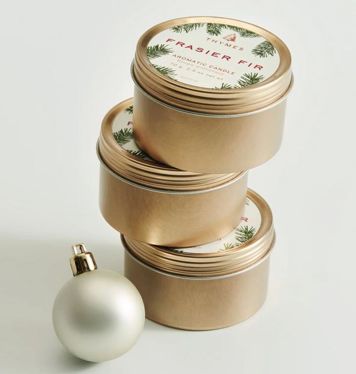 Frasier Fir Poured Candle, Travel Tin