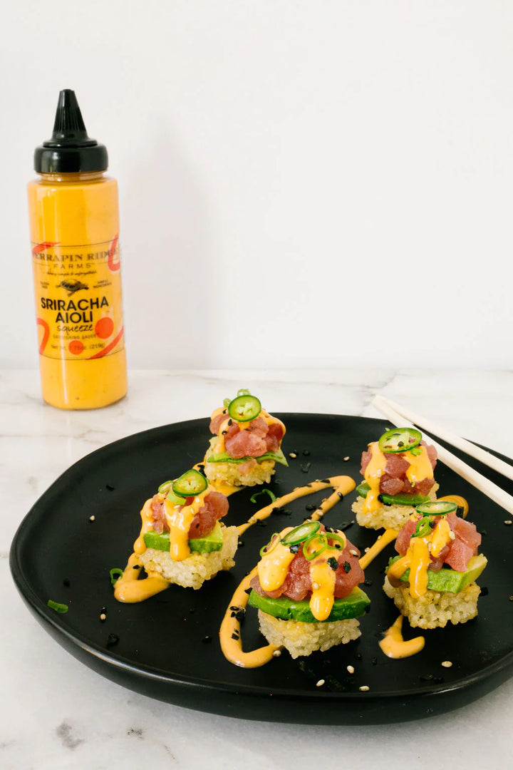 Sriracha Aioli Garnishing Squeeze