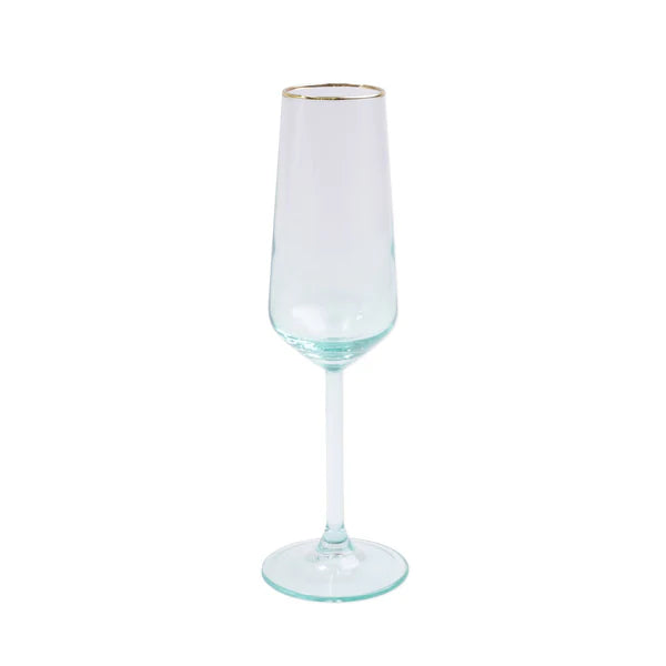 Vietri Rainbow Champagne Flutes - Set/4