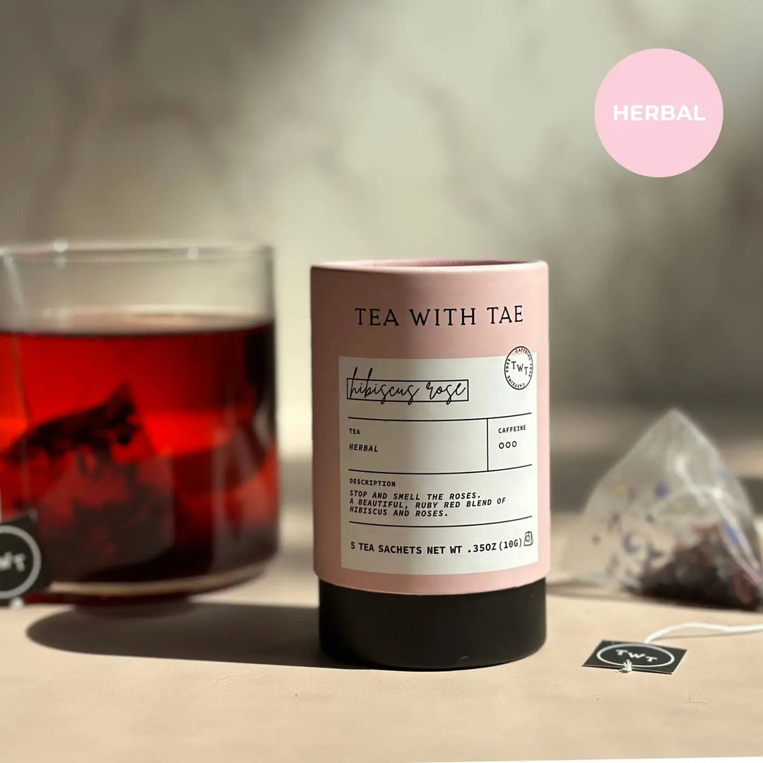 Hibiscus Rose Herbal Mini Tube Gift