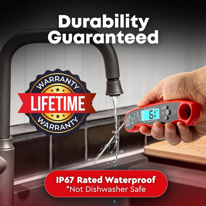 Instant Read Digital Meat Thermometer with Probe