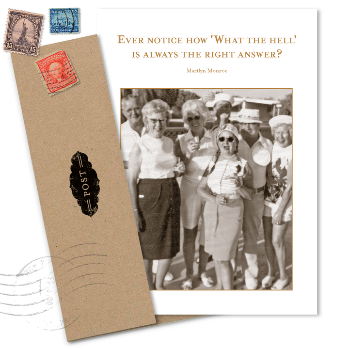 What The Hell Birthday Card