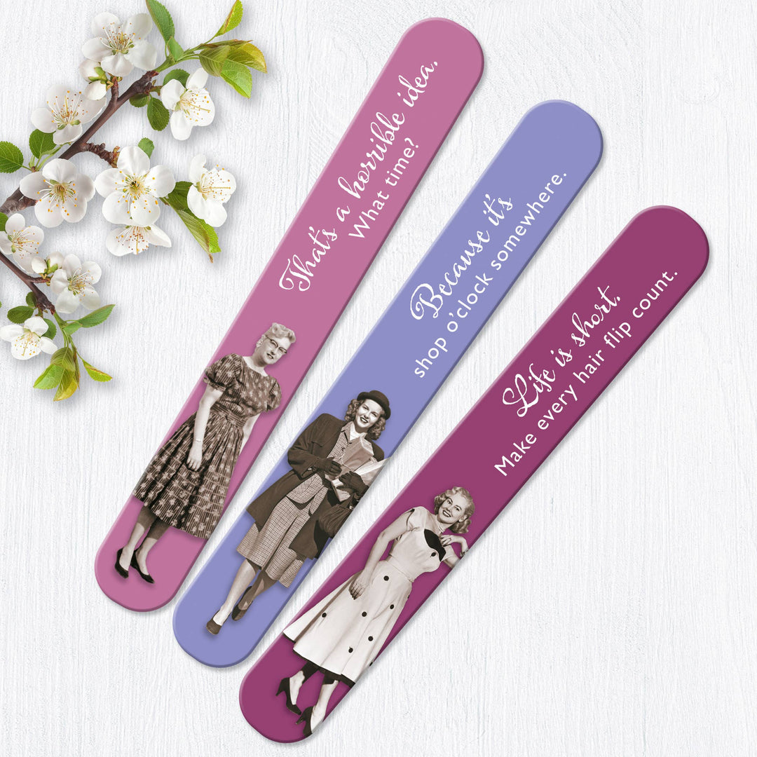 Hair Flip Emery Board Set