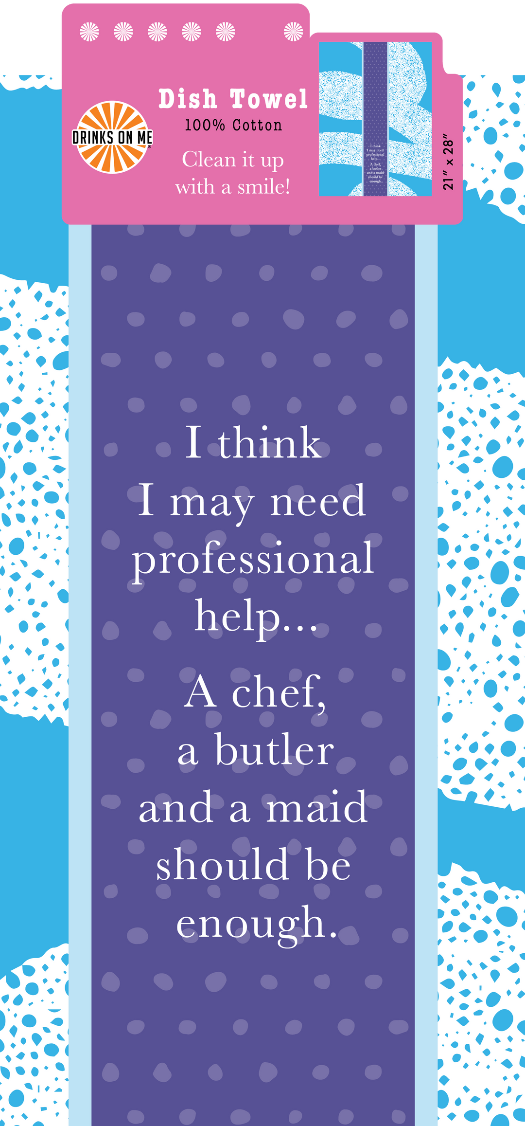 DISH TOWEL: Professional Help