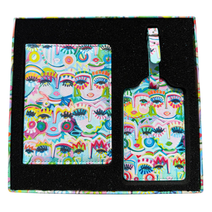 Chica Passport Luggage Tag Set