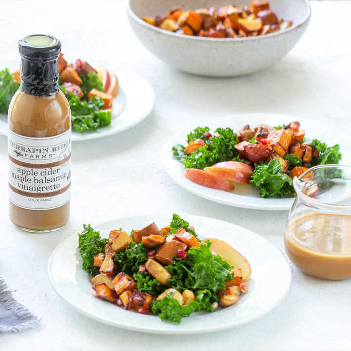 Apple Cider Maple Balsamic Vinaigrette